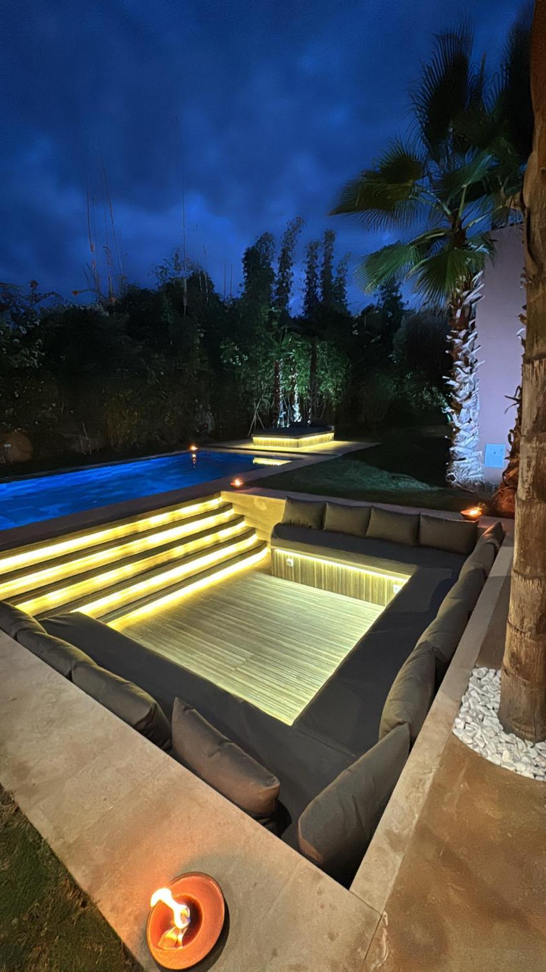 Villa Mattia Piscine Chauffee Sans Vis A Vis Marrakesh Bagian luar foto