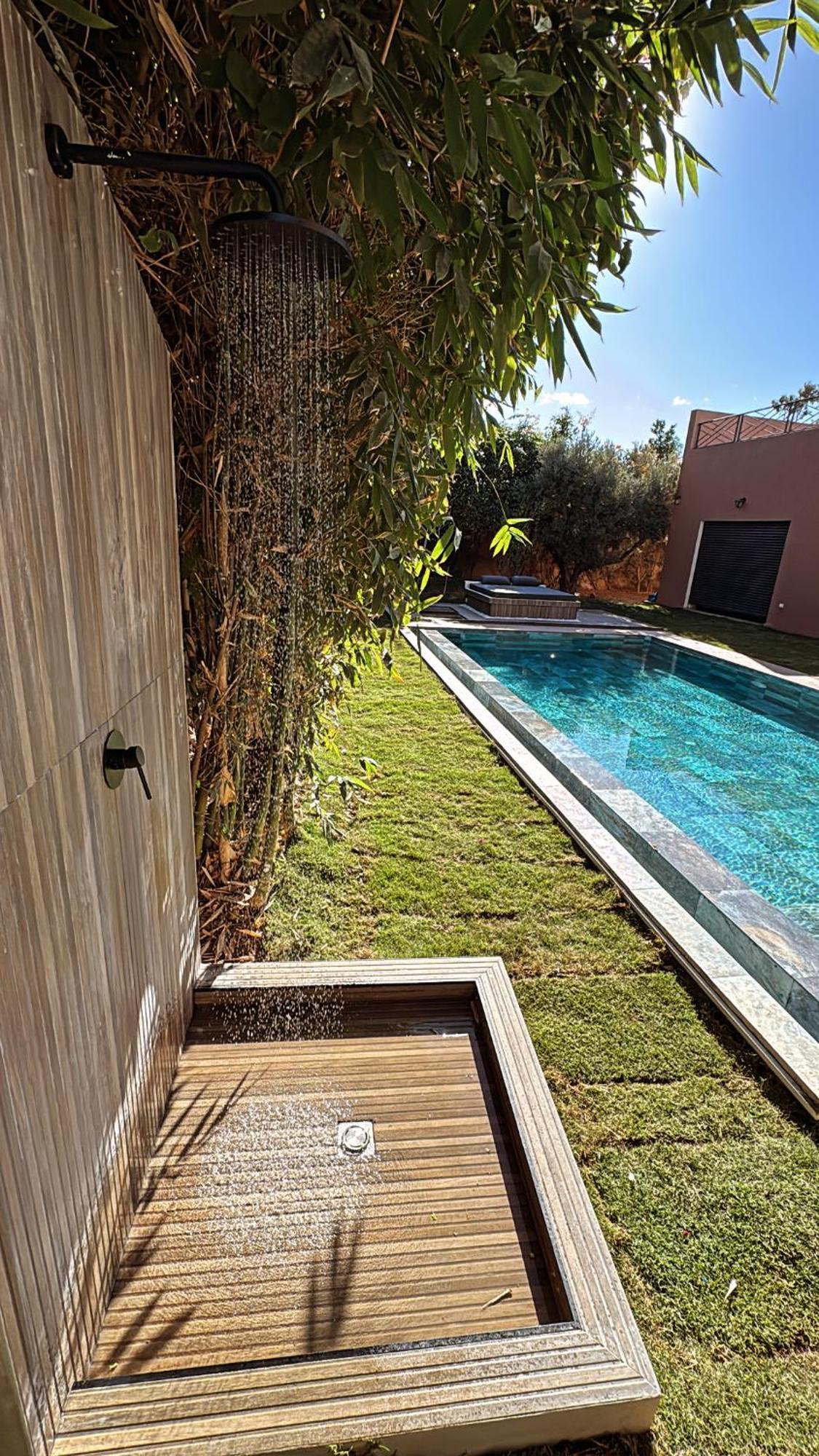 Villa Mattia Piscine Chauffee Sans Vis A Vis Marrakesh Bagian luar foto