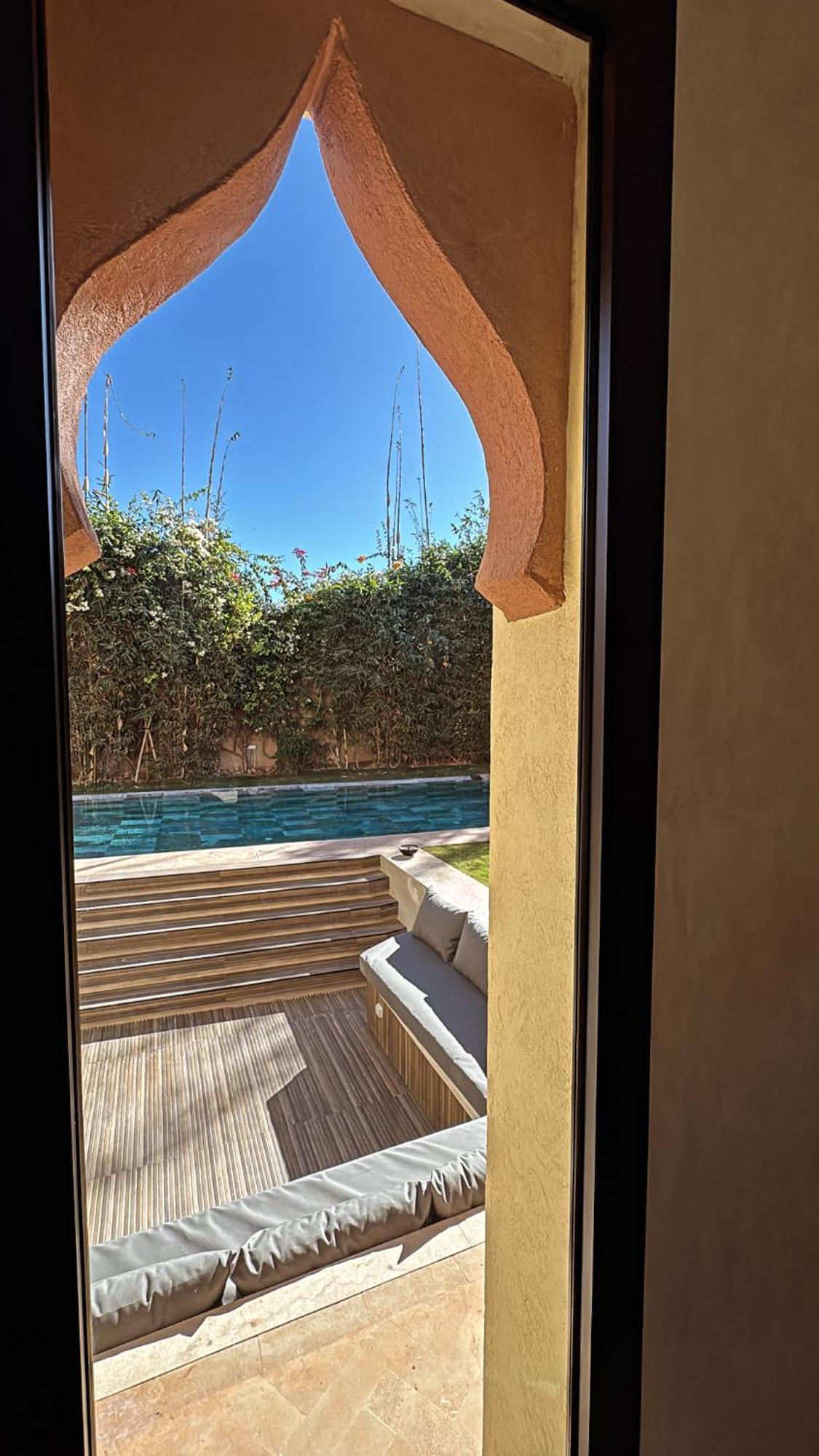Villa Mattia Piscine Chauffee Sans Vis A Vis Marrakesh Bagian luar foto