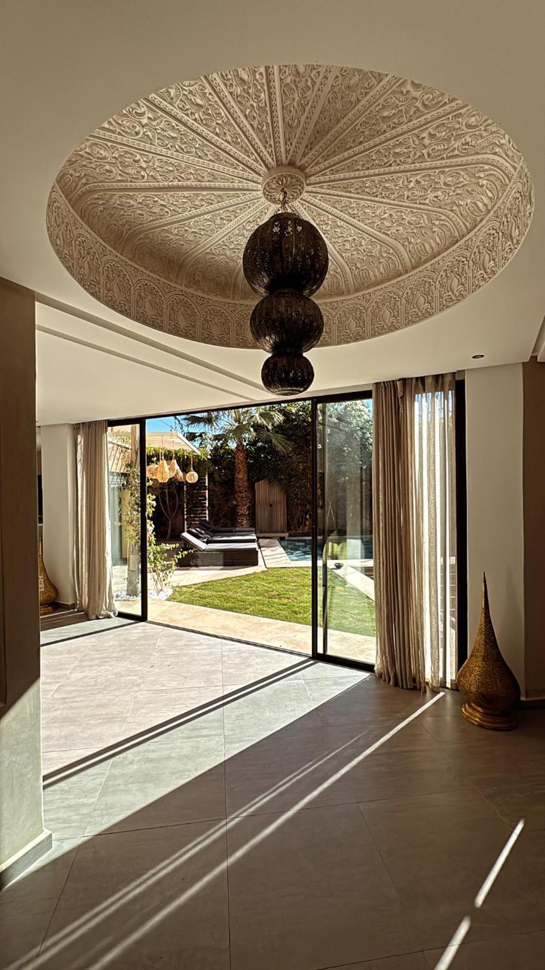 Villa Mattia Piscine Chauffee Sans Vis A Vis Marrakesh Bagian luar foto